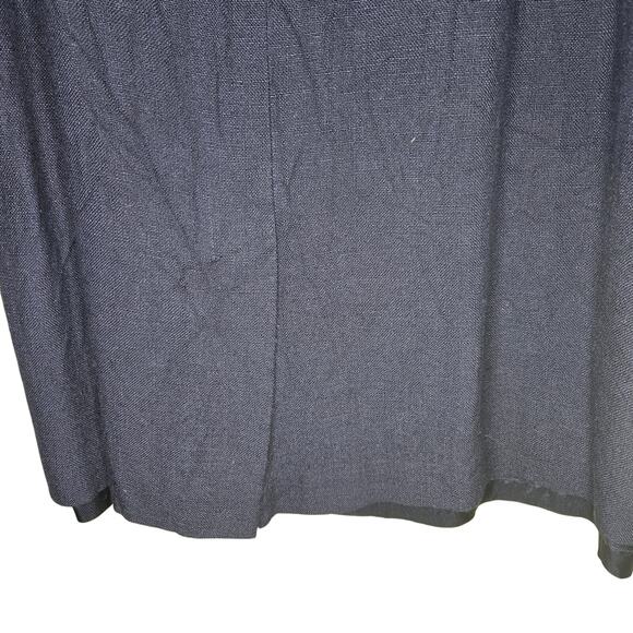 Bretton Place Navy Blue Pencil Skirt Size 16 0230 - Picture 5 of 8